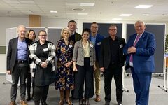 Minister Laumann besucht die Servicestelle für Arbeits- und Fachkräfte