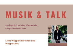 Plakat Einladung Musik & Talk