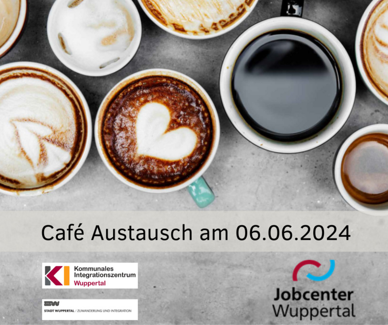 Flyer Café Austausch am 06.06.2024